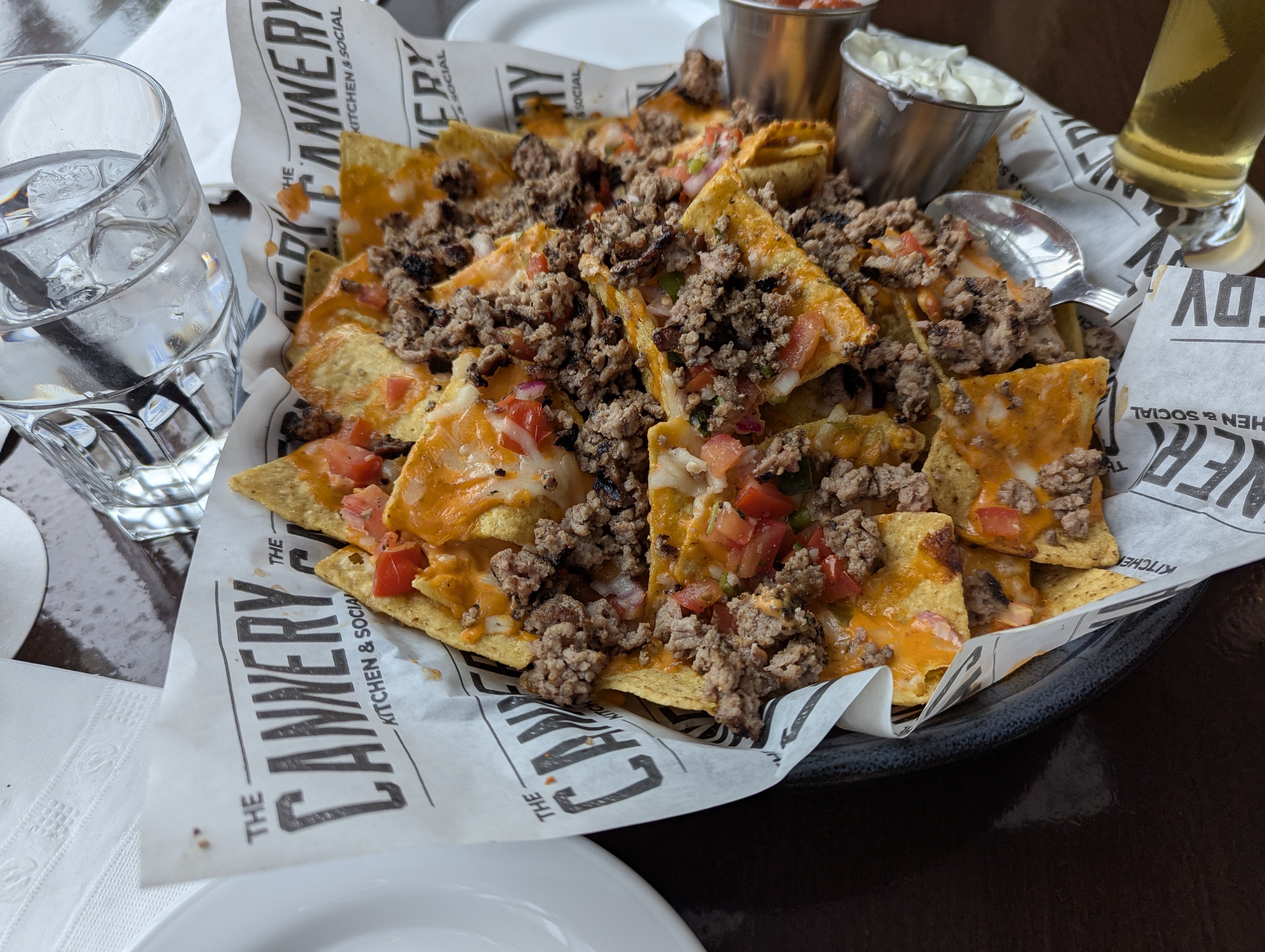 Birthday Trip to Canada, nachos, Calgary